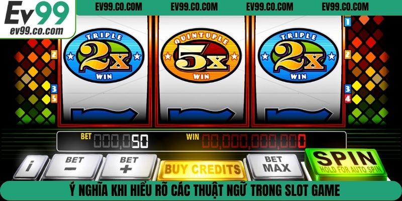 Ý nghĩa khi hiểu rõ các thuật ngữ trong slot game